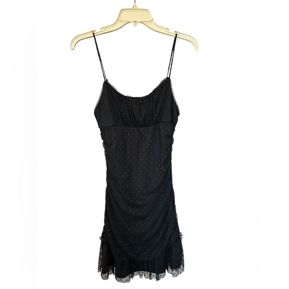 Altar'd State Black Lace Mesh Whimsigoth Coquette Dress S